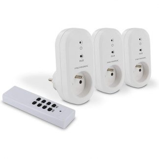Lot de 3 prises télécommandées