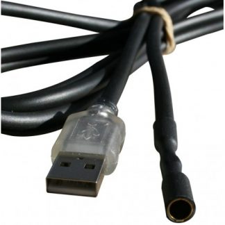 Câble USB de mise à la terre à douille cylindrique