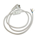 Câble blindé 1,40m blanc