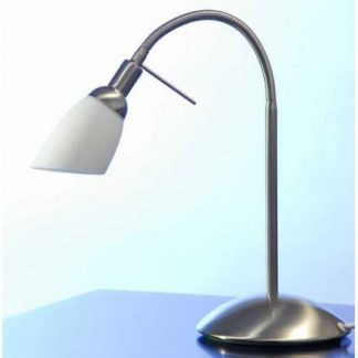 Lampe blindée en acier brossé Danell